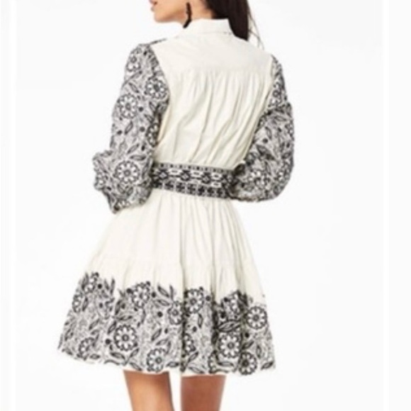 Roller Rabbit Black and White Long Sleeve Dress - Picture 2 of 13